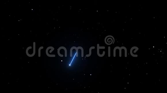 白羊座在美丽的星夜背景上视频的预览图