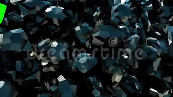 红宝石和宝石设计中玻璃和晶体的抽象化背景视频的预览图
