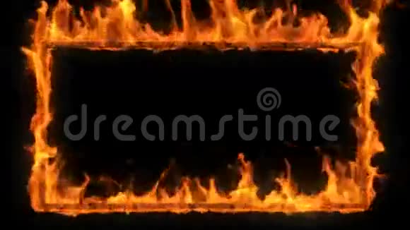 燃烧的框架火焰边界视频的预览图