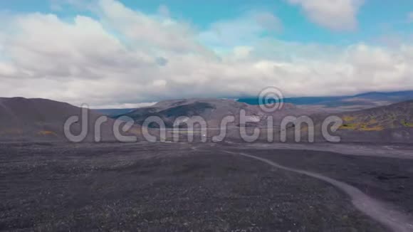 冰岛空中景观视频的预览图