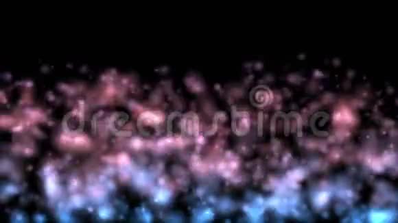 暴雪波蒸汽水蒸气抽象烟火喷雾颗粒背景视频的预览图