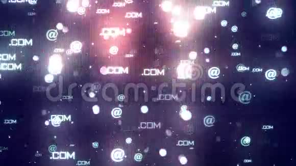 计算机符号5循环背景视频的预览图