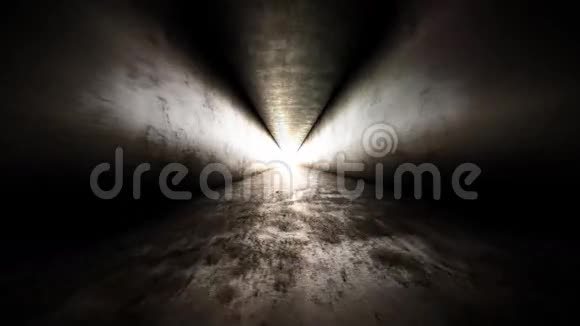 明光在隧道尽头飞向宇宙世界穿越宇宙视频的预览图