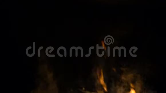 燃烧火焰的痕迹视频的预览图