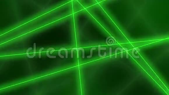 高科技运动背景抽象绿线过境8K无缝循环动画视频的预览图