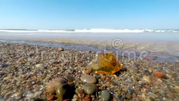波罗的海冲浪中的琥珀视频的预览图