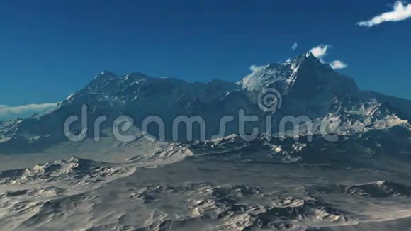 雪山时光流逝视频的预览图