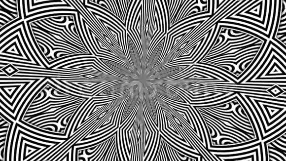 催眠节律运动黑白条纹视频的预览图