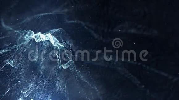 尘埃抽象光运动背景视频的预览图