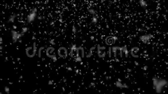 高空降雪无缝环路阿尔法通道视频的预览图