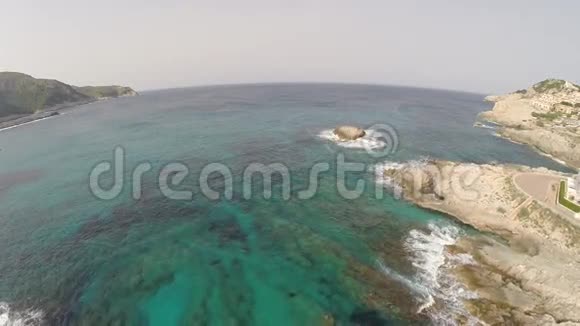 卡拉拉贾达地中海海岸线马略卡航空航班视频的预览图