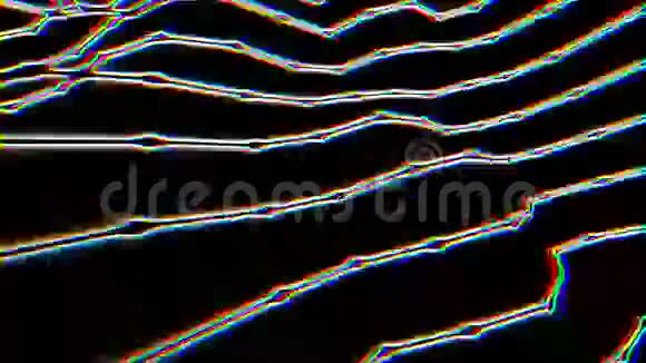 白色生成线分裂为RGB视频的预览图