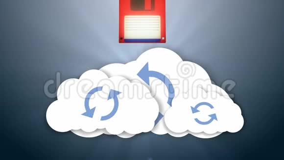 信息和云基于云的媒体存储安全的在线储存视频的预览图