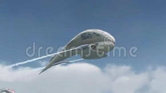 奇幻飞船飞行视频的预览图