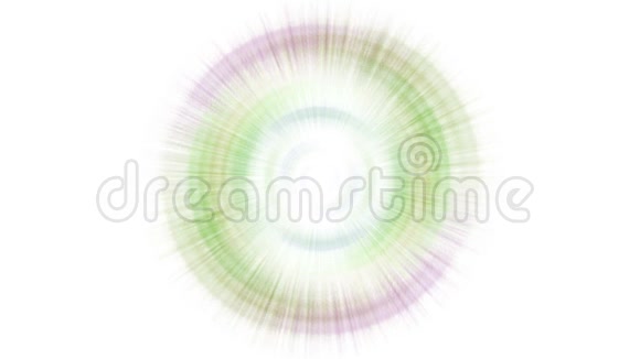 抽象旋转涡轮隧道射线激光线晕在瞳孔空间视频的预览图