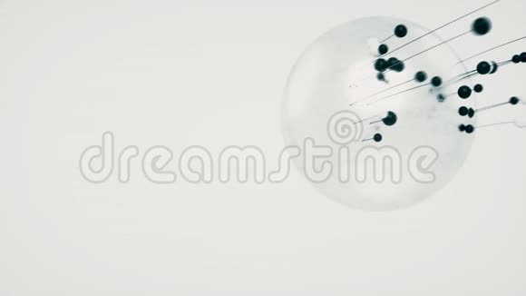 抽象球体和发光球体视频的预览图