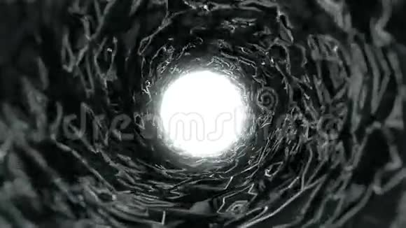出隧道灰色背景视频的预览图