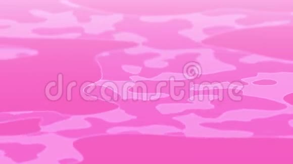 缩粉红色液体运动背景魅力概念8K无缝循环动画视频的预览图
