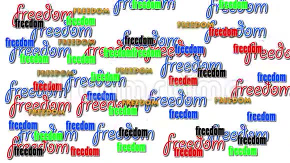 独立的自由字母表视频的预览图