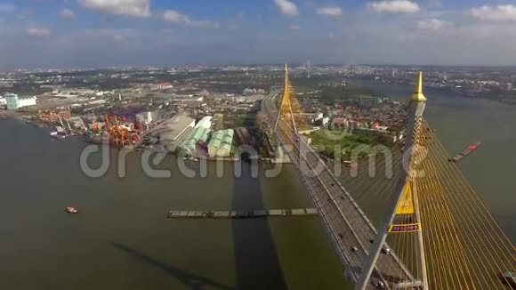 曼谷的吊桥视频的预览图