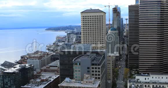 西雅图华盛顿市区4K天线视频的预览图