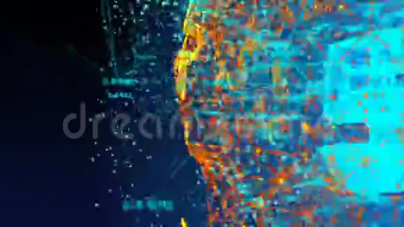 电脑生成5G连接技术动画视频的预览图