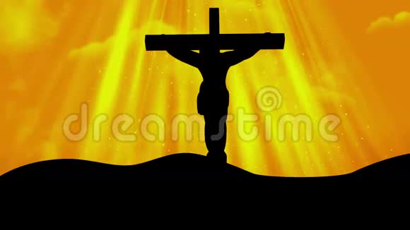 基督在十字架崇拜11循环背景视频的预览图