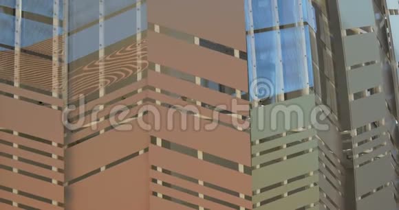 建筑金属玻璃图案视频的预览图
