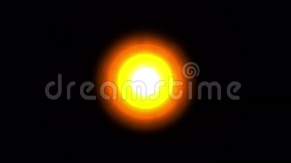 闪光爆炸闪光能量火球星原子辐射光球视频的预览图