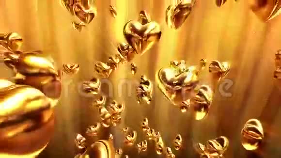 闪耀着金色的心视频的预览图