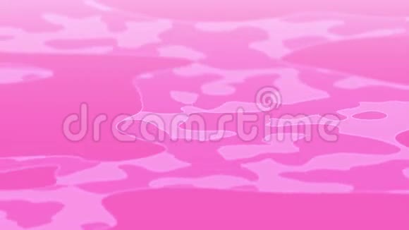 缩粉红色液体运动背景魅力概念4K无缝循环动画视频的预览图