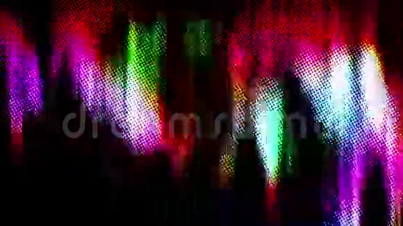 卷彩色黑暗抽象背景视频的预览图