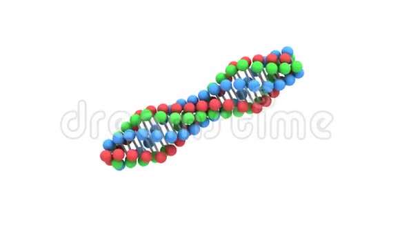 DNA链3D动画视频的预览图