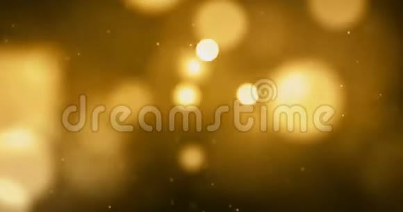 圣诞金光闪闪的背景与金色节日喜庆活动视频的预览图