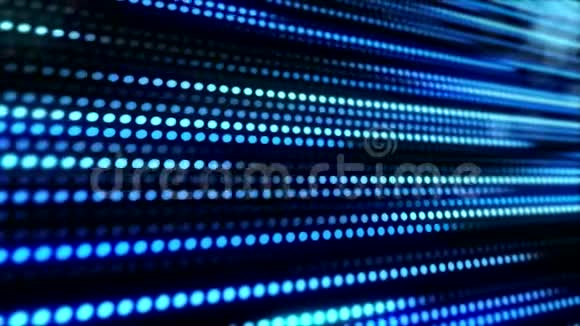 蓝抽象背景下LED灯条的视频动画视频的预览图