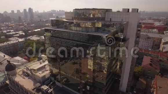 基辅市中心空中观光视频的预览图