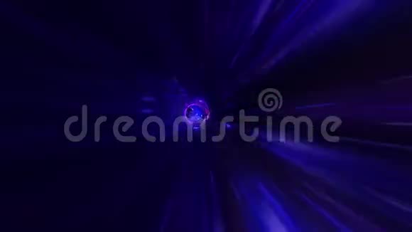 星际时间旅行和空间超跳飞行通过虫洞隧道或抽象能量旋涡奇点重力视频的预览图