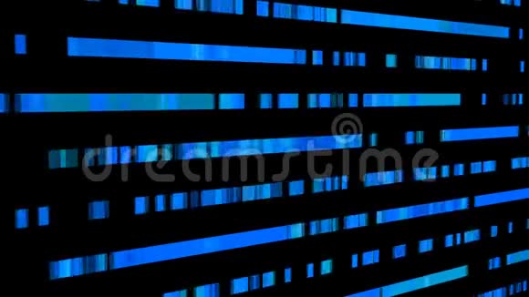 矩形快速运动的技术背景抽象蓝色背景视频的预览图