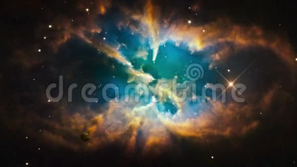外层空间银河星云图解视频的预览图