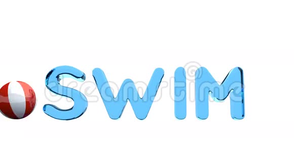 波浪字游泳视频的预览图