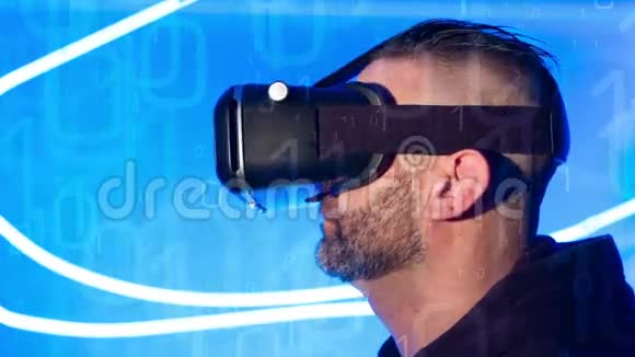 虚拟现实虚拟现实网络空间视频的预览图