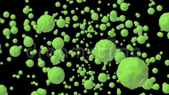 绿色细菌感染能够循环视频的预览图