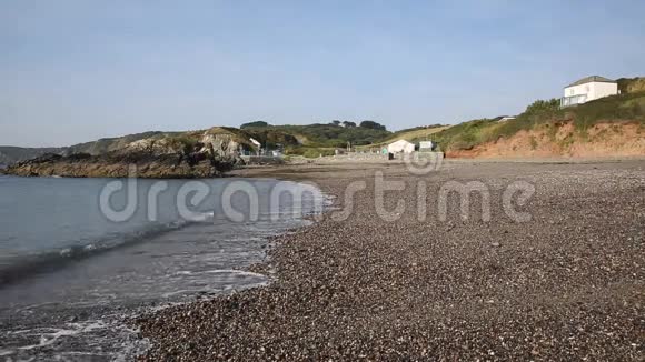 肯纳克桑德斯海滩康沃尔蜥蜴遗产海岸西南英格兰英国夏季视频的预览图