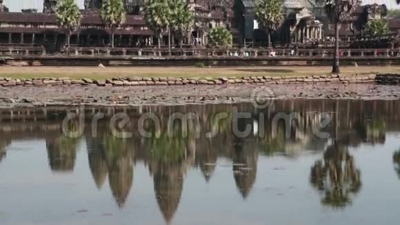 吴哥窟暹粒柬埔寨视频的预览图