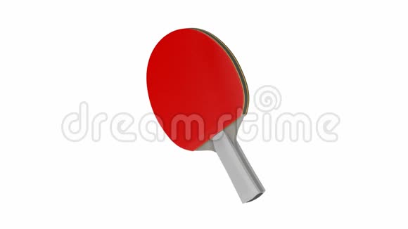 乒乓球拍上白色视频的预览图
