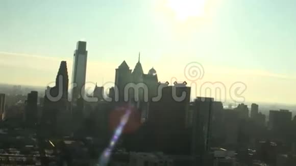 费城的空中射击视频的预览图