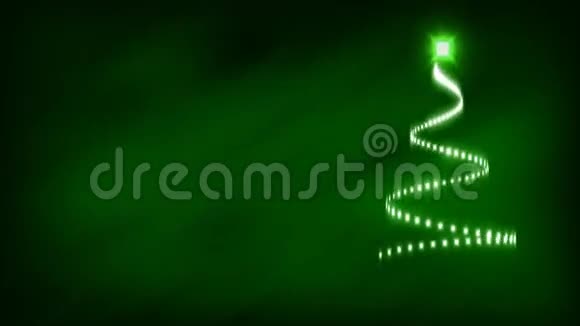 圣诞树动画5LOOP视频的预览图