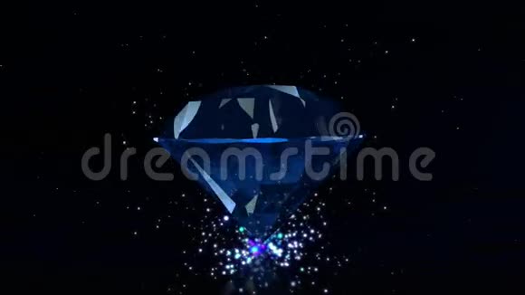 蓝钻运动背景2视频的预览图