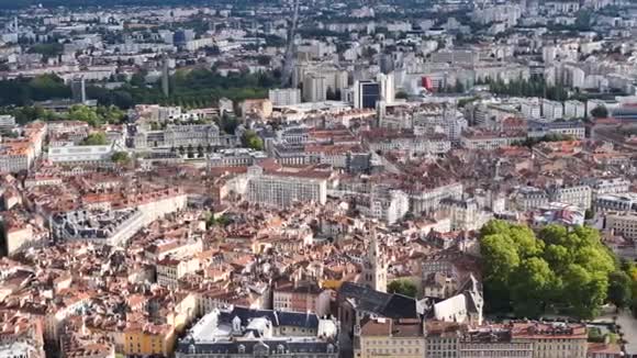 法国格勒诺布尔的城市景观视频的预览图