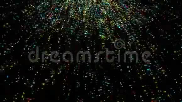 纸屑粒子CG动画视频的预览图